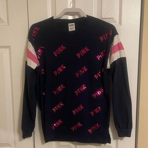 PINK Victoria's Secret Navy Top